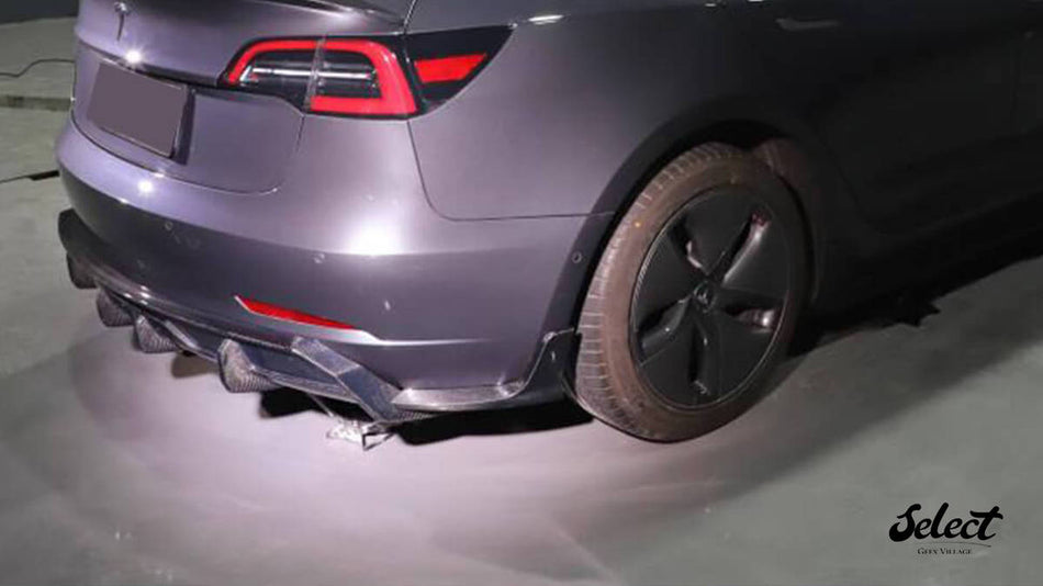 Tesla Model 3 - Rear Diffuser